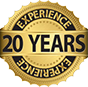 20 years experience - icon