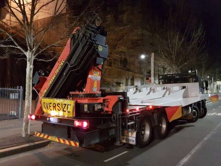 steel plate wide load crane truck - 4LIFTN