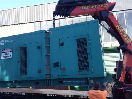 Heavy lifting mobile crane power generator - Lakewood Electrical - 4LIFTN